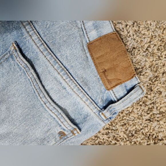 Madwell The High-Rise Slim Crop Boyjean: Knee-Rip Edition Size 24 - Picture 6 of 10